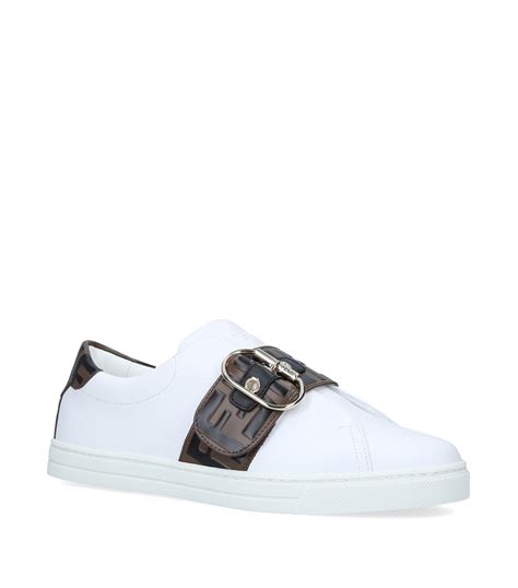 Fendi white sneakers women's